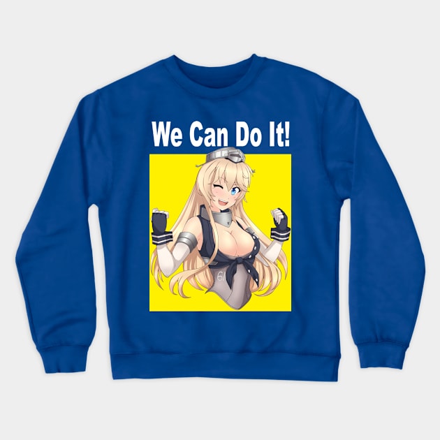 Iowa - We Can Do It! Crewneck Sweatshirt by LJAIII